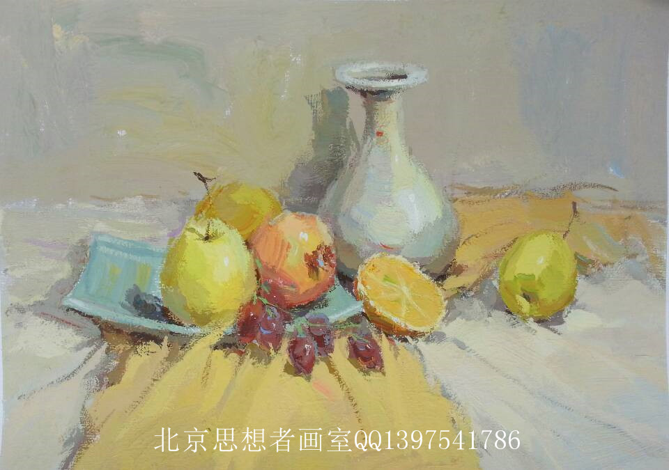 北京思想者画室色彩静物