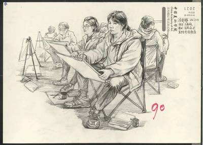 国美速写高分卷解读 清央艺训画室揭秘成功秘诀